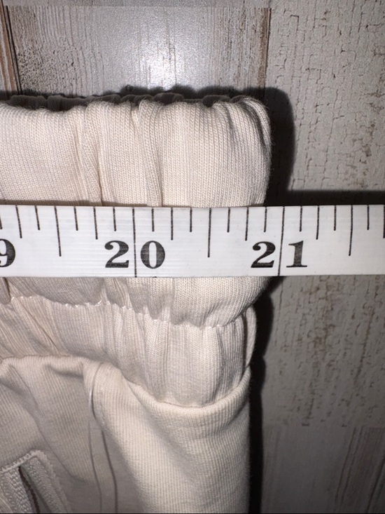 Old Navy Dynamic Fleece High Rise Jogger Pants - Cream Drawstring Waist 2X NWT! - Picture 7 of 14